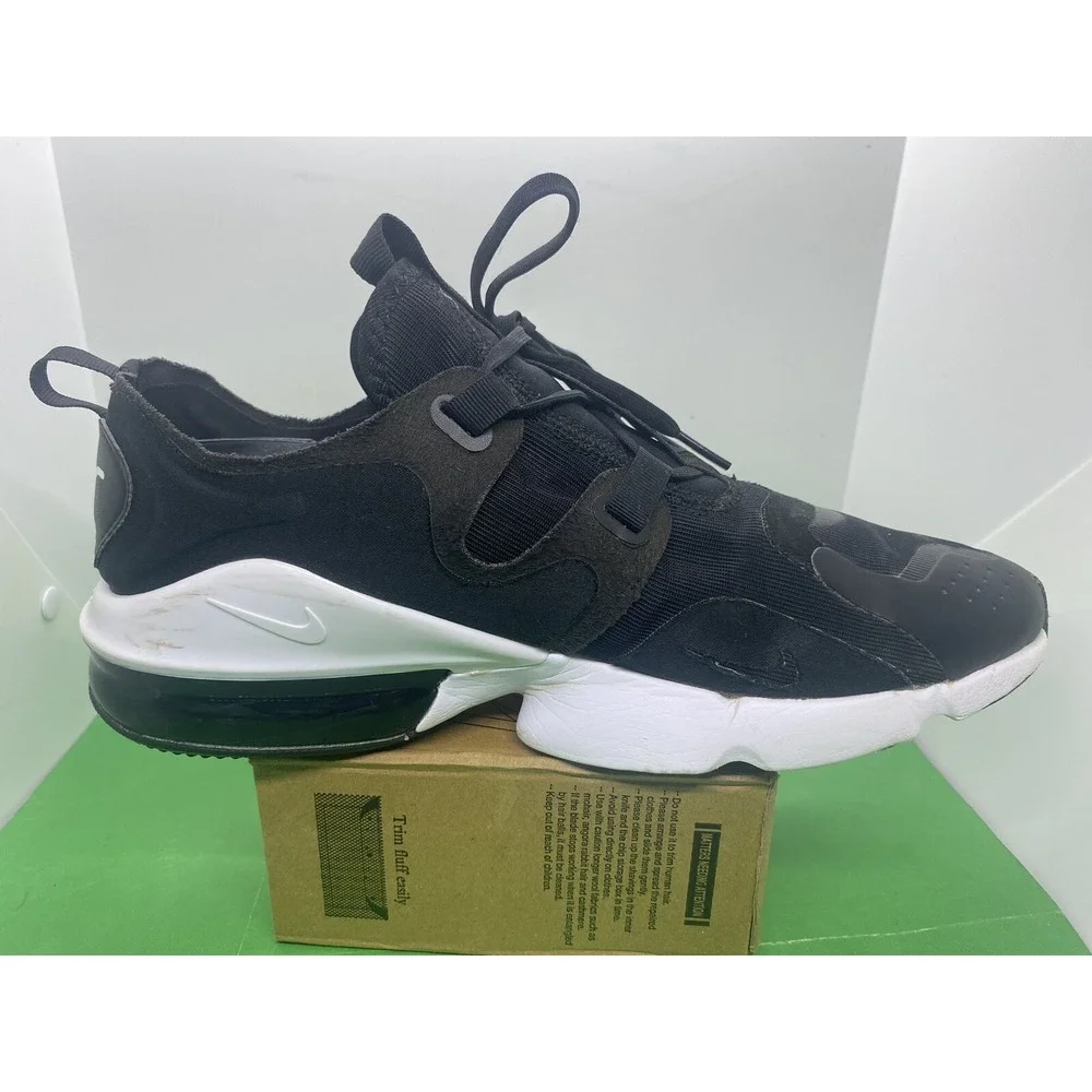 Nike Air Max Infinity Black/White Sneakers BQ3999-003 Sz 12
